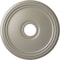 Ekena Millwork Diane Ceiling Medallion (Fits Canopies up to 5 3/8"), 18"OD x 3 5/8"ID x 1 1/8"P, Pearl White CM18DIPWS - alternate 1